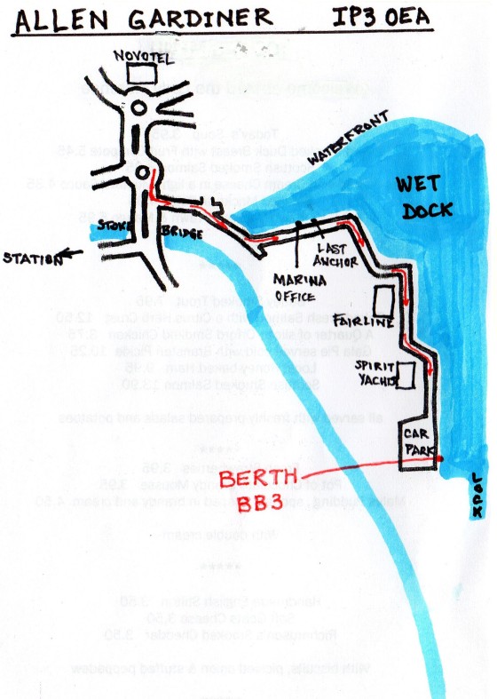 ALLEN GARDINER Map Berth BB3