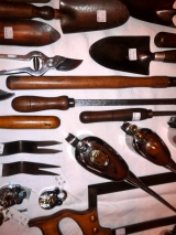 Vintage gardening tools