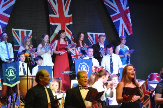 Proms 2013 Thetford Players and SNYSB together on stage