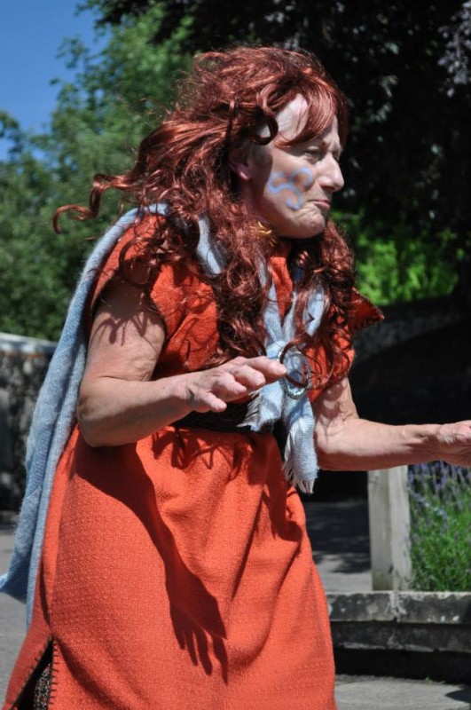 Historical Walks 2013 Sally Sexton as Boudica
