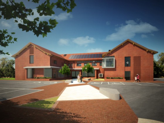 Artists-impression-of-the-new-sole-bay-health-centre