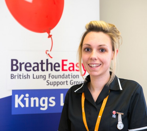 Bex Palmer, Oxygen and COPD Support Worker with NCH&C