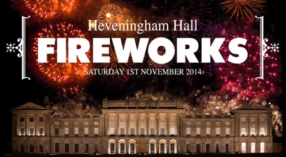 Heveningham Hall FIREWORKS DISPLAY