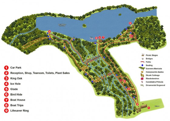 Fairhaven Garden Map