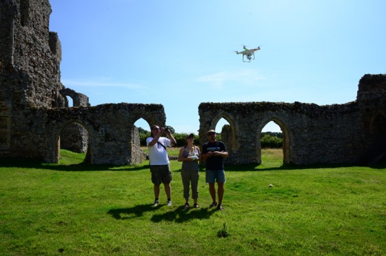 3D Photography Masterclass at Leiston Abbey Drone