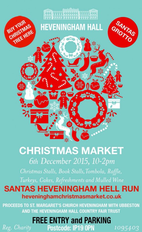 Heveningham Hall Christmas market 2015