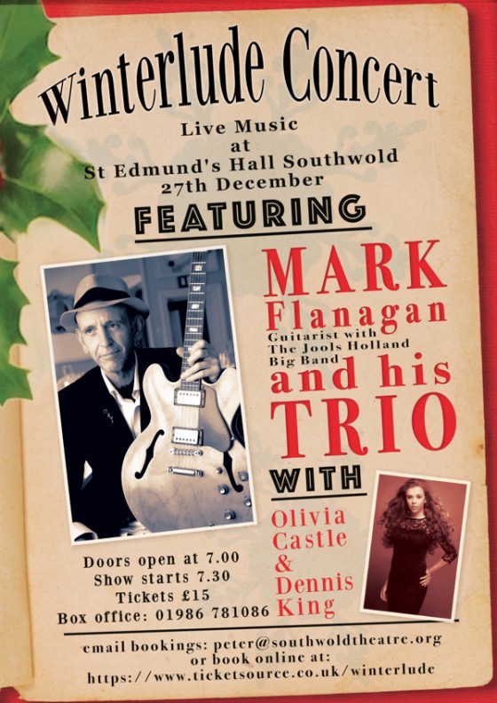 MARK FLANAGAN CHRISTMAS CONCERT: Winterlude in Southwold
