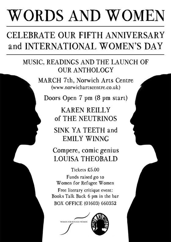 WOMENS DAY CELEBRATION AT NORWICH ARTS CENTRE