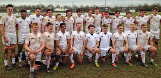 Southwold Colt in England U18's selection match