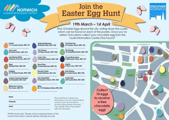 Norwich Easter Egg Trail