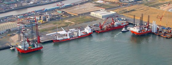 Galloper Offshore Wind Farm Peel Ports Great Yarmouth