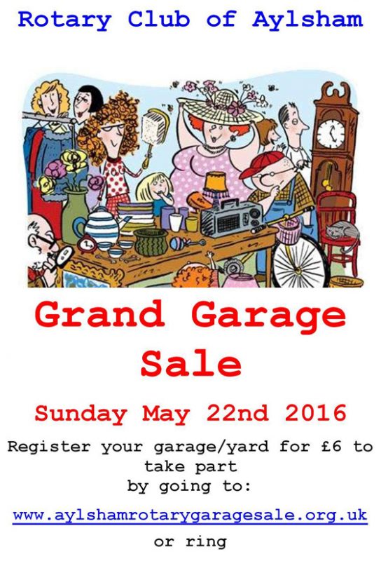 Aylsham Rotary Club Grand Garage Sale