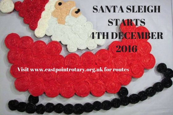 Lowestoft Santa Sleigh 2016