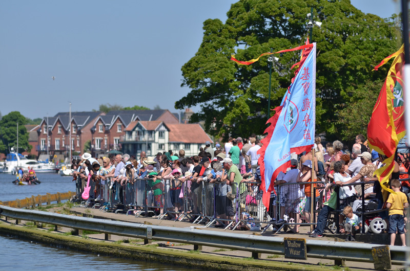 spectacular East Anglian Dragon Boat Festival