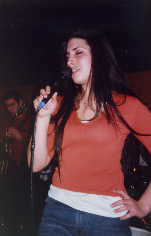 Amy singing with the NYJO