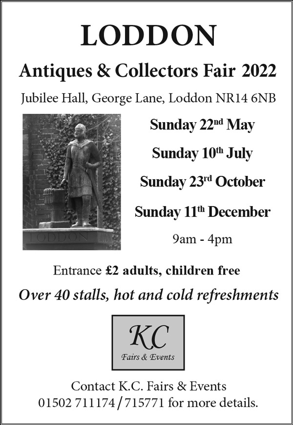 Upcoming Antiques Markets Loddon Antique Fairs 2022