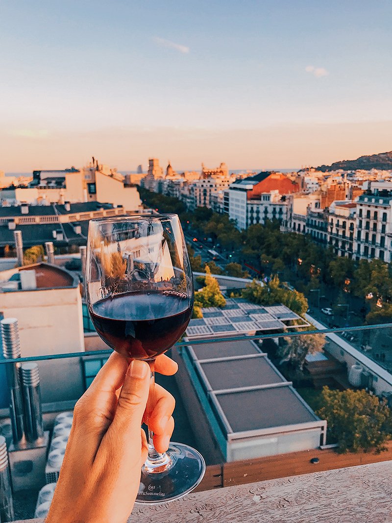 Photo by Oleg Prachuk: https://www.pexels.com/photo/person-holding-wine-glass-overlooking-the-city-8290083/
