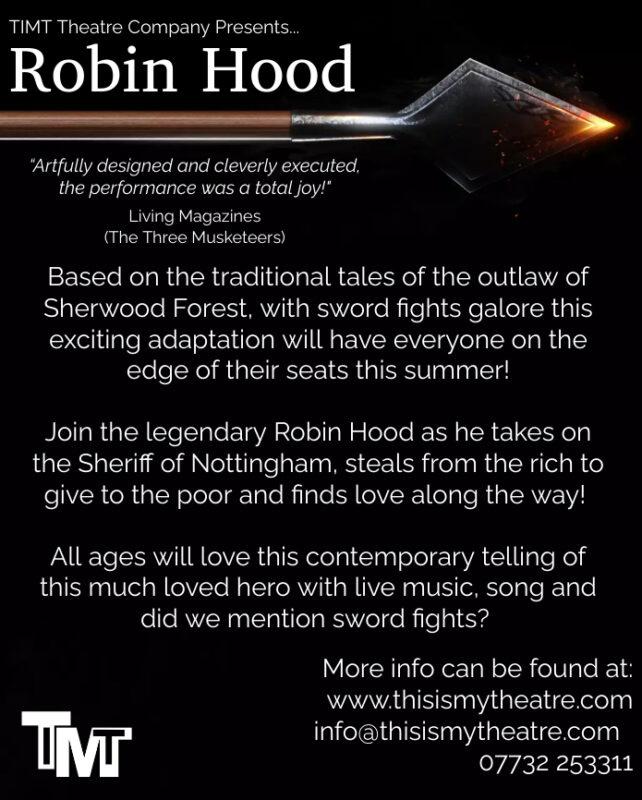 This Is My Theatre's "Robin Hood" comes to Southwold