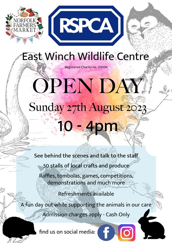 RSPCA East Winch Wildlife Centre