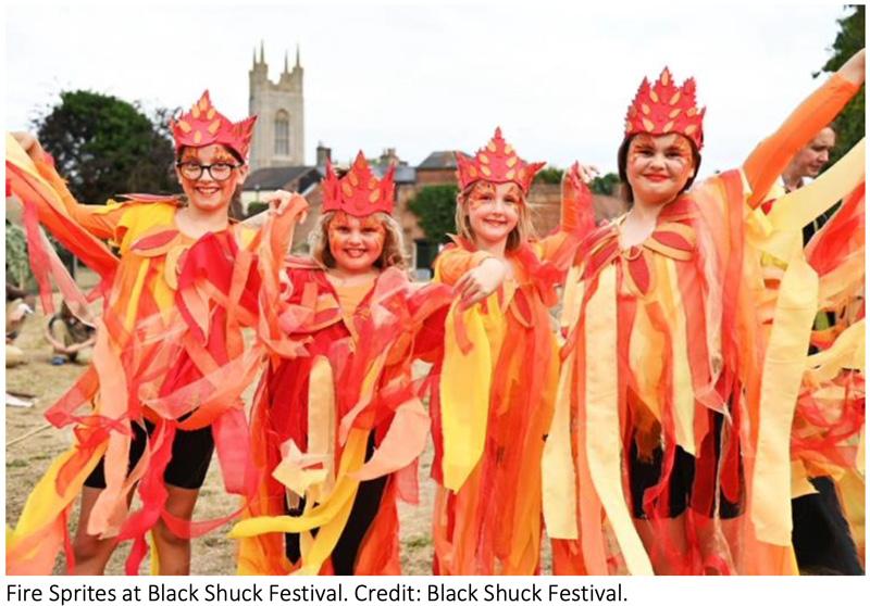 black shuck festival Fire Sprites